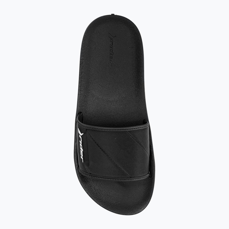 RIDER Street Slide AD men's slides black/black/white 5