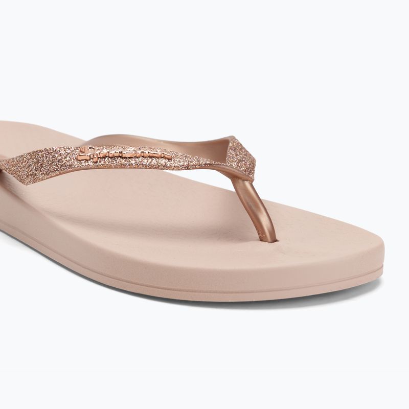 Ipanema Anatomica Lolita pink/glitter pink women's flip flops 7