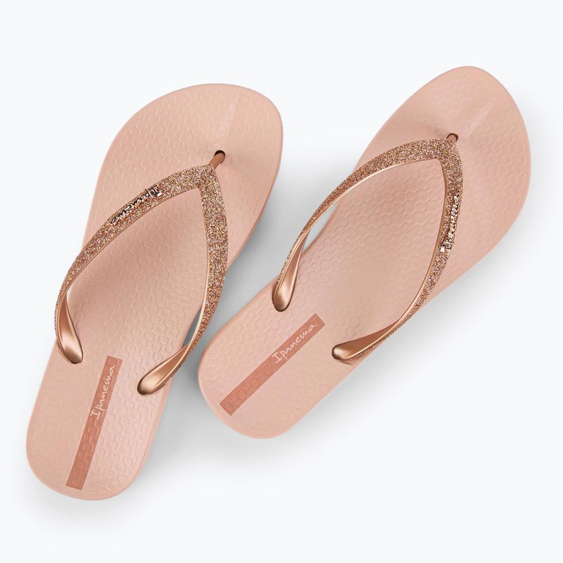 Ipanema Anatomica Lolita pink/glitter pink women's flip flops 3