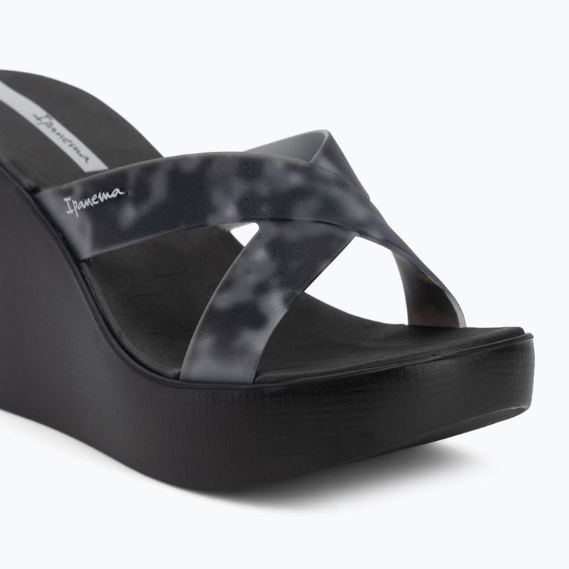 Women's slides Ipanema High Fashion black/grey 7