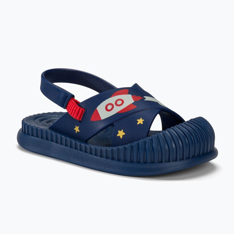 Ipanema Cute Baby blue / red sandals