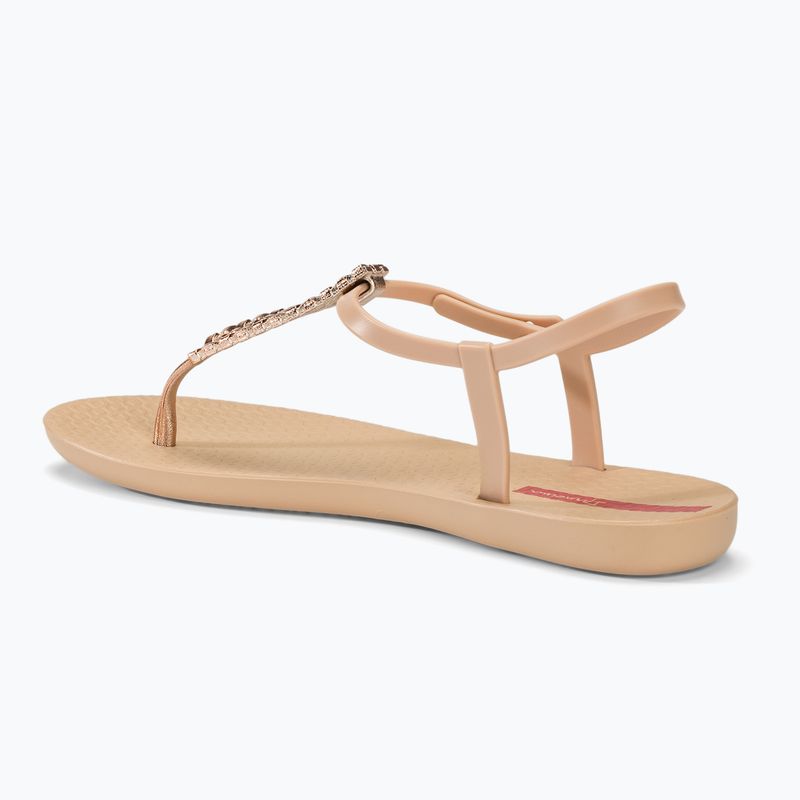 Women's Ipanema Class Modern beige / metallic pink sandals 3
