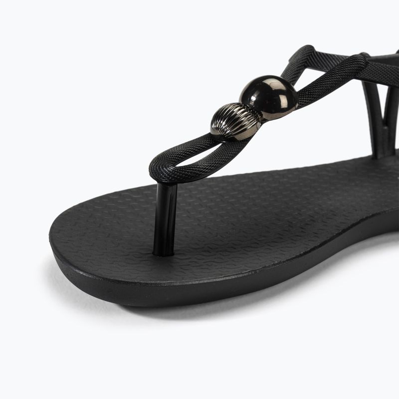 Ipanema Class Sphere black/silver women's sandals 7