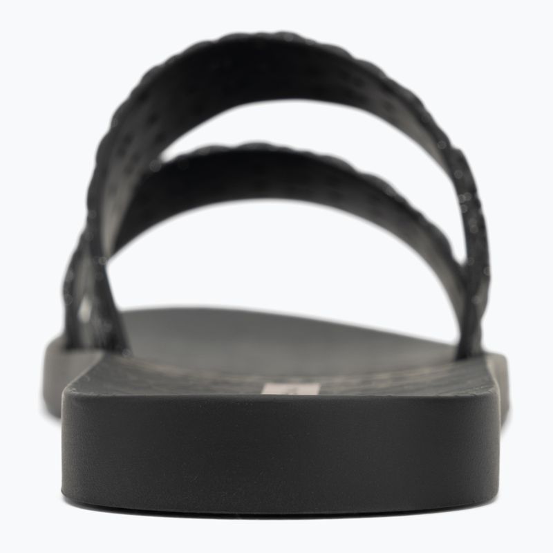 Ipanema women's flip-flops Renda II black/glitter black 6