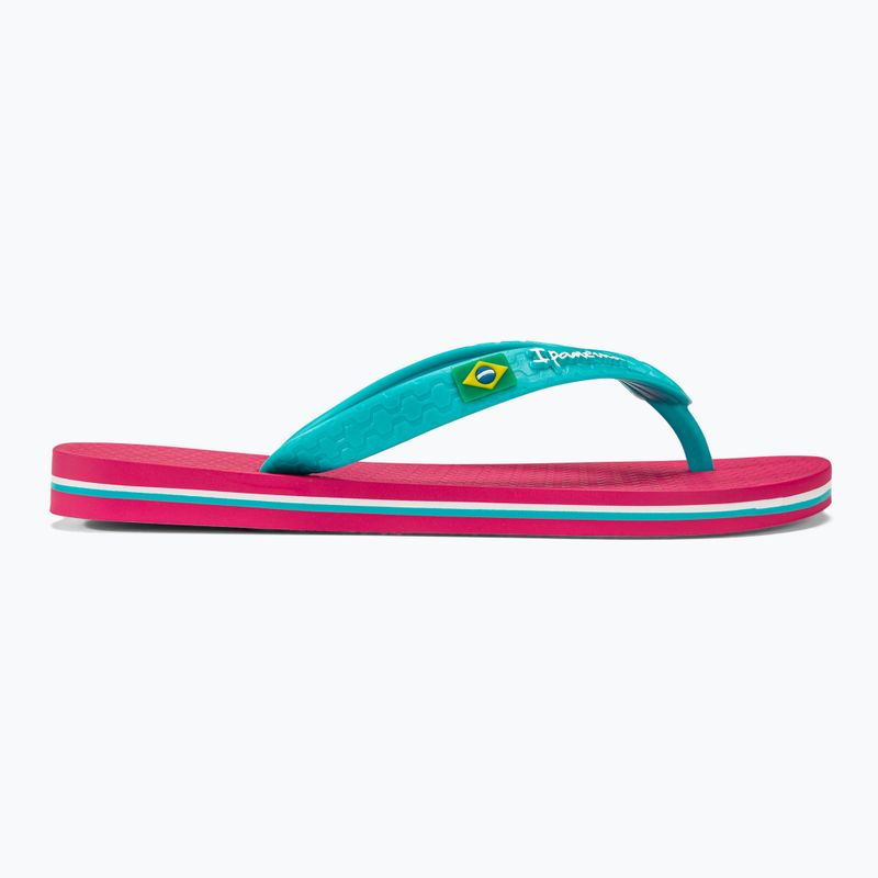 Ipanema Clas Brasil II children's flip flops pink/blue 2