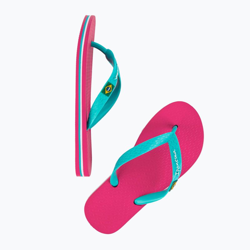 Ipanema Clas Brasil II children's flip flops pink/blue 9