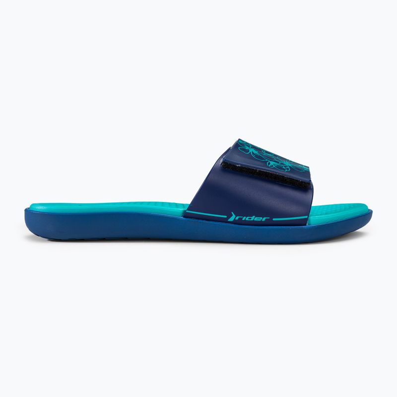 RIDER Pool V blue/light blue women's slides 2