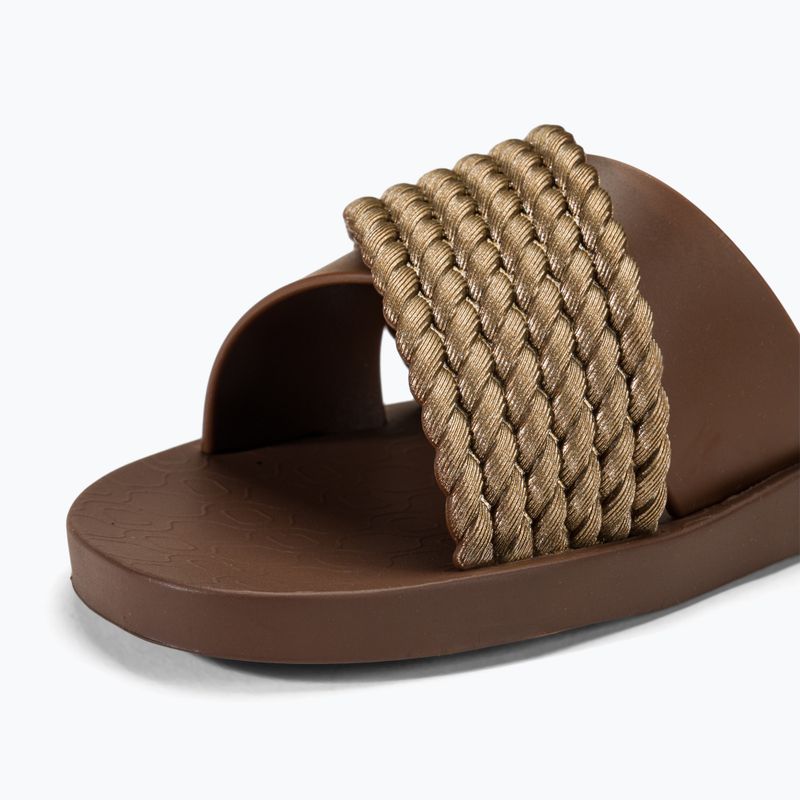 Ipanema Street II women's slides brown/brown 7