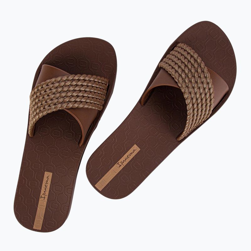 Ipanema Street II women's slides brown/brown 8