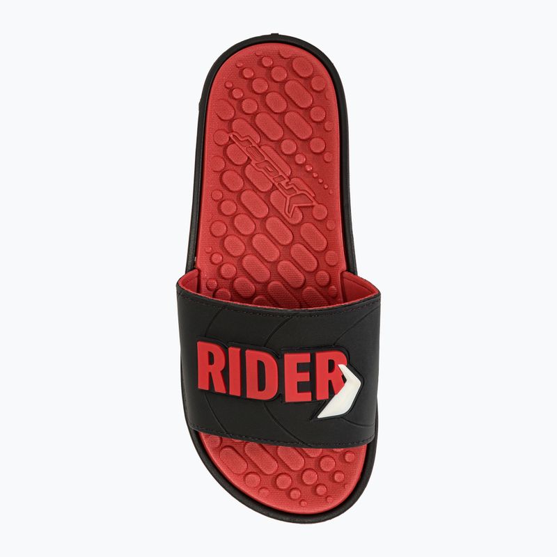 Men's RIDER Pump Slide AD black/red 5