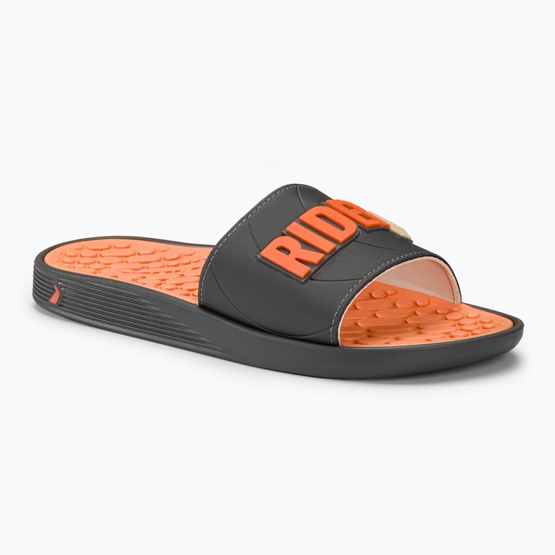 RIDER Pump Slide AD men's slides grey/dark grey/orange