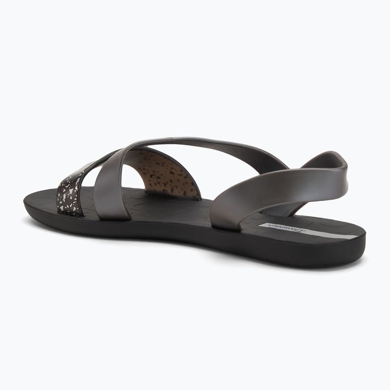 Women's sandals Ipanema Vibe black/silver 3