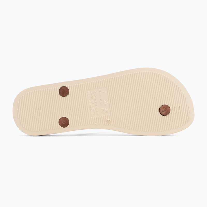 Women's Ipanema Anatomic Brasilidade flip flops beige/copper 4