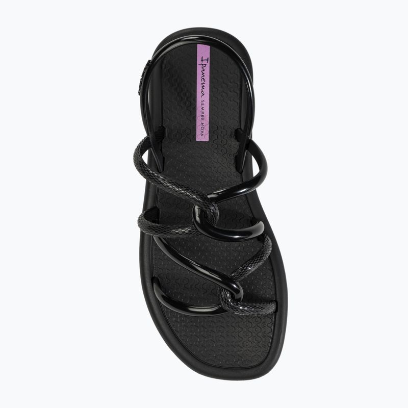 Ipanema Meu Sol Azul black/lilac women's sandals 5