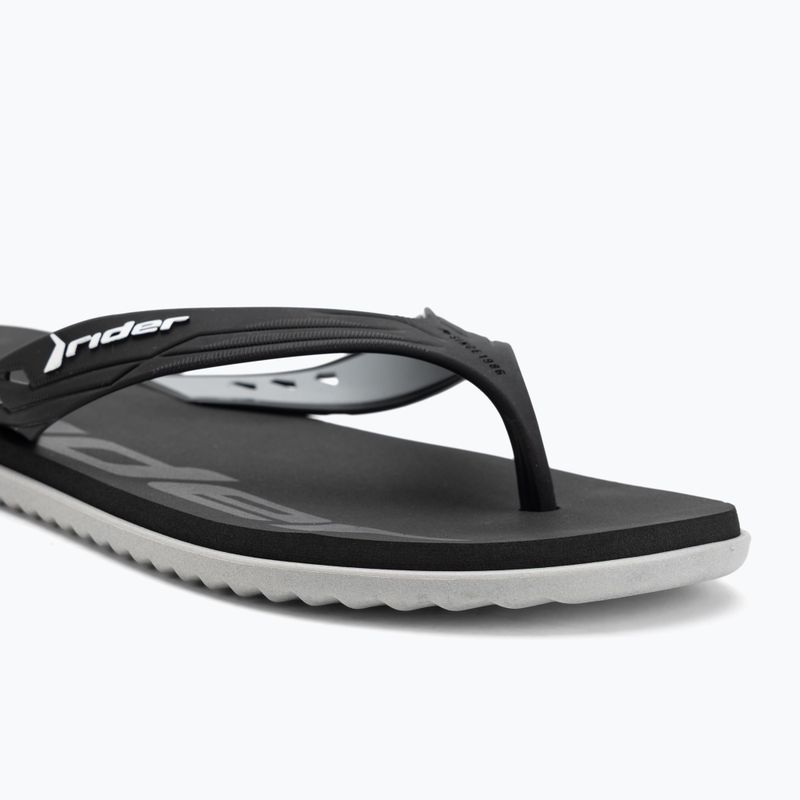 Men's RIDER Rw Thong flip flops grey/black/dark grey 7