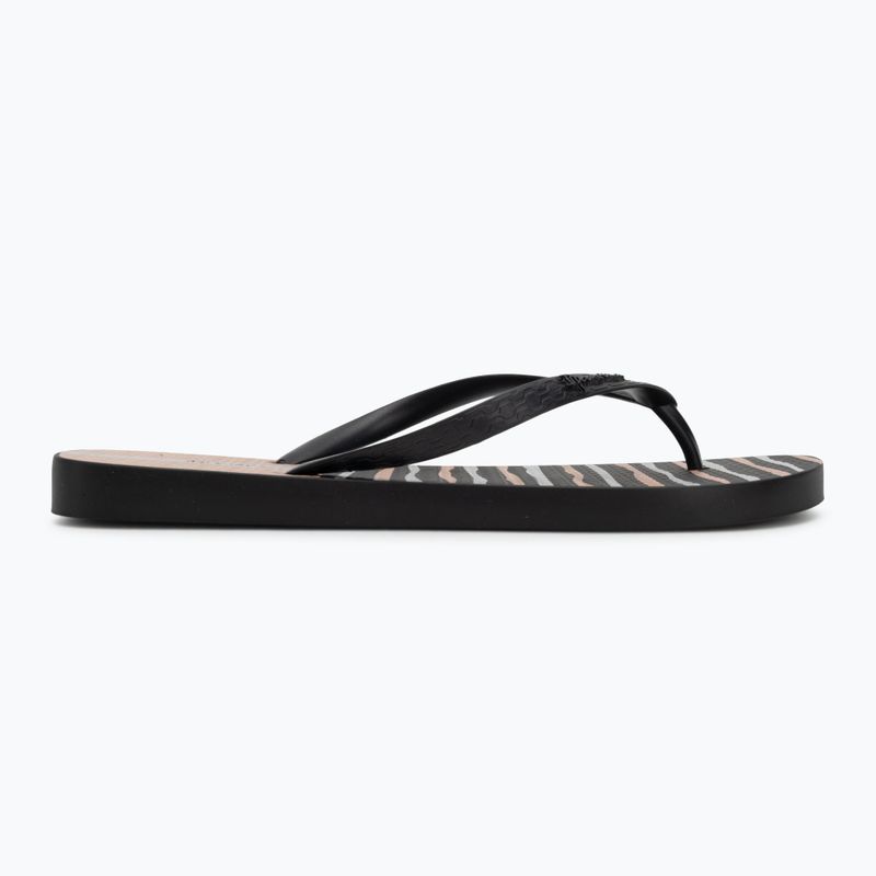 Ipanema Classic Happy XII black/black/pink women's flip flops 2