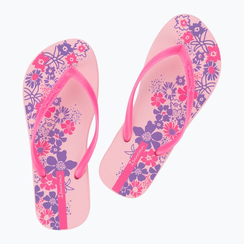Ipanema Classic Happy XII pink/pink/lilac women's flip flops 3
