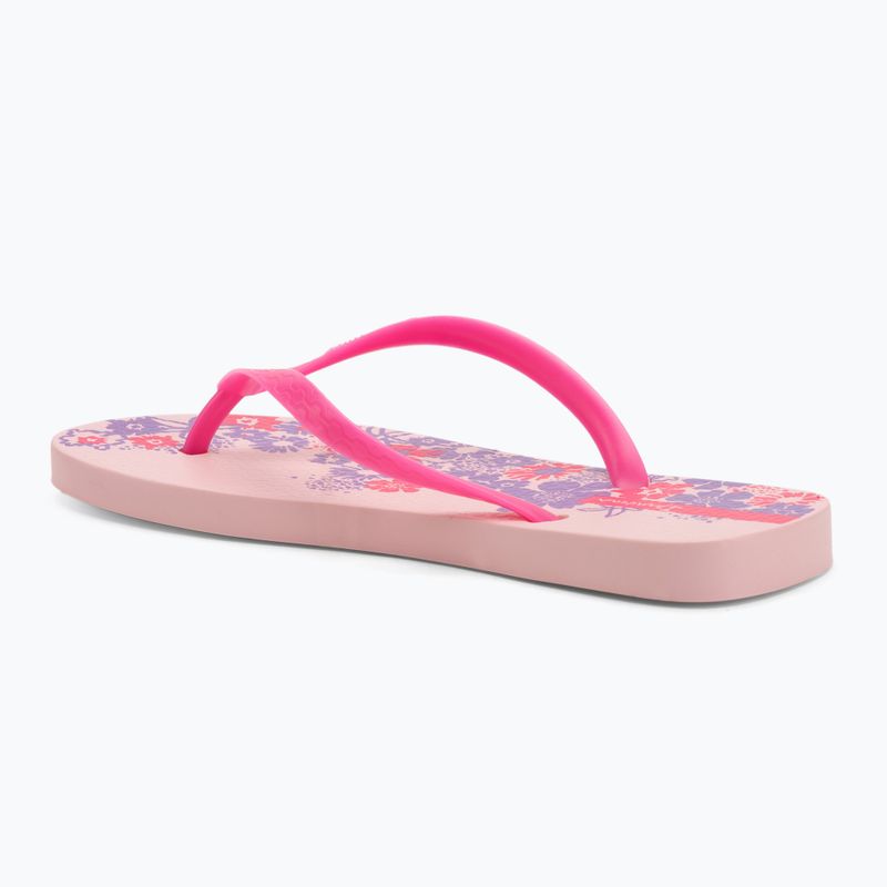 Ipanema Classic Happy XII pink/pink/lilac women's flip flops 3