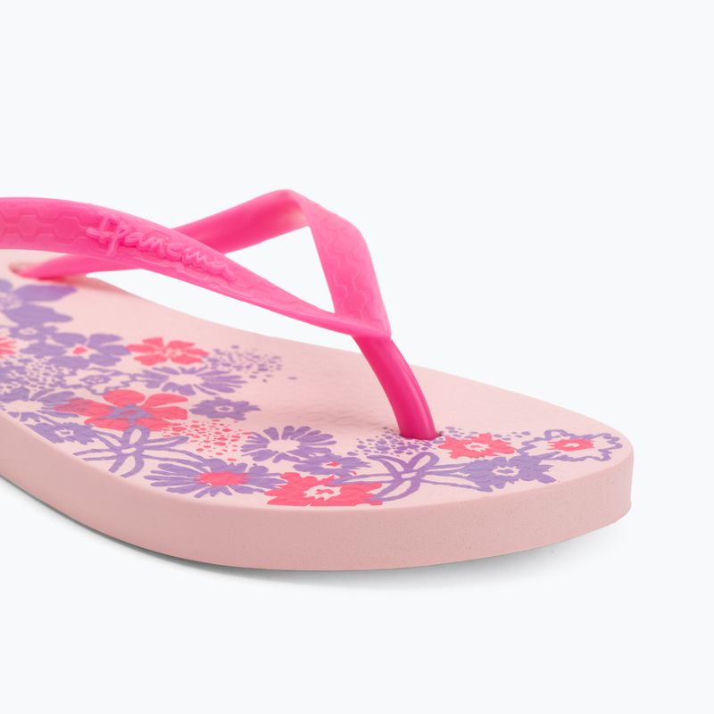 Ipanema Classic Happy XII pink/pink/lilac women's flip flops 7