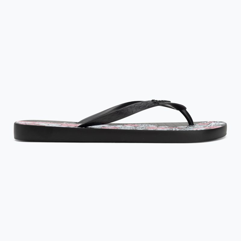 Ipanema Classic Happy XII black/black/white women's flip flops 2