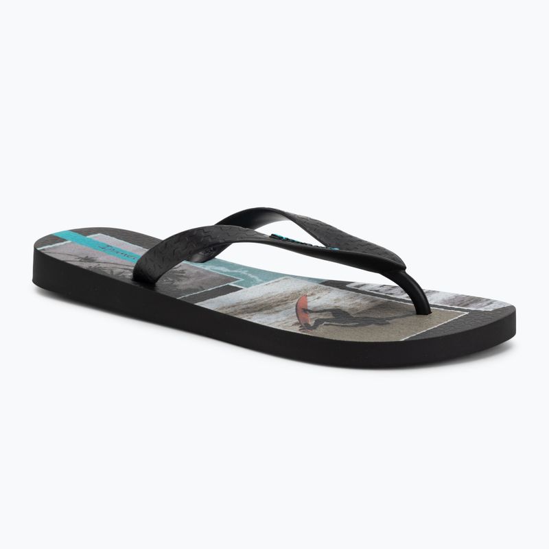 Men's Ipanema Summer V black/blue flip flops
