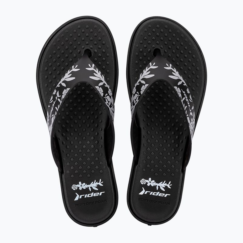 Women's RIDER Aqua VI flip flops black/grey 9