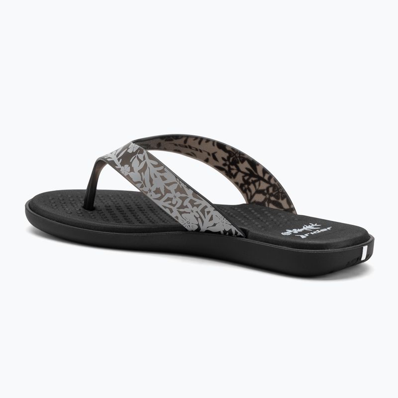 Women's RIDER Aqua VI flip flops black/grey 3