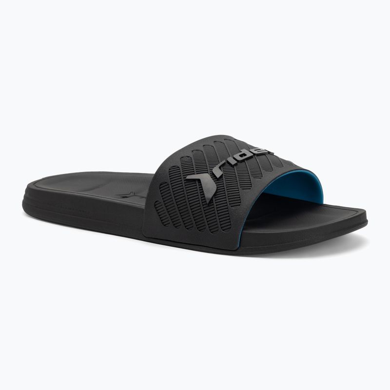 RIDER Free II Slide black/blue men's flip-flops