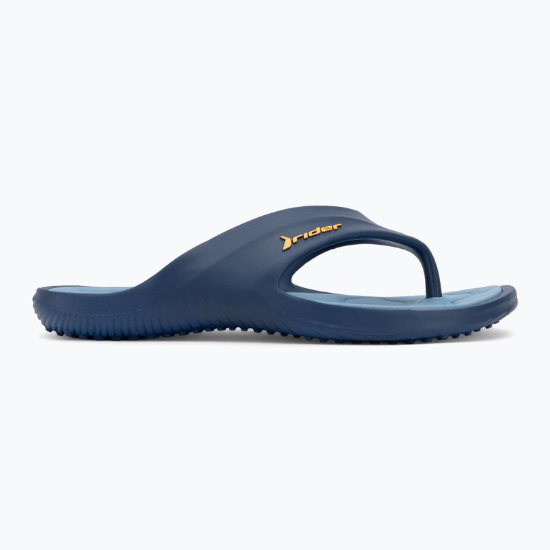 Men's Rider Cape XVIII flip flops blue/blue/yellow 2