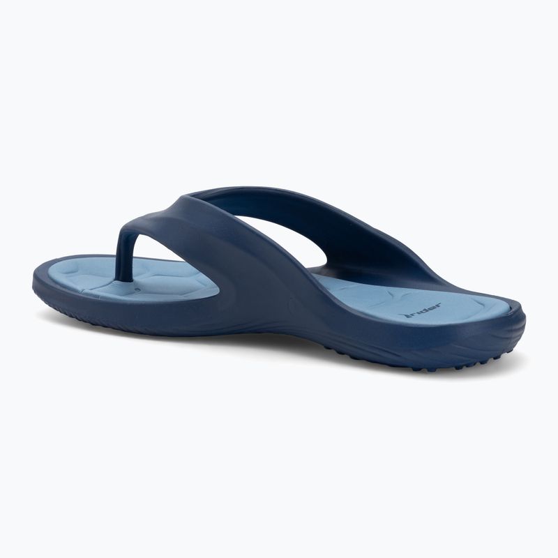 Men's Rider Cape XVIII flip flops blue/blue/yellow 3