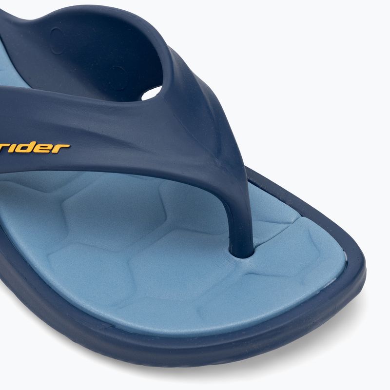 Men's Rider Cape XVIII flip flops blue/blue/yellow 7