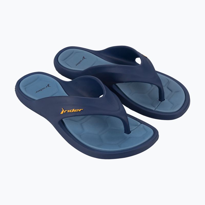 Men's Rider Cape XVIII flip flops blue/blue/yellow 8