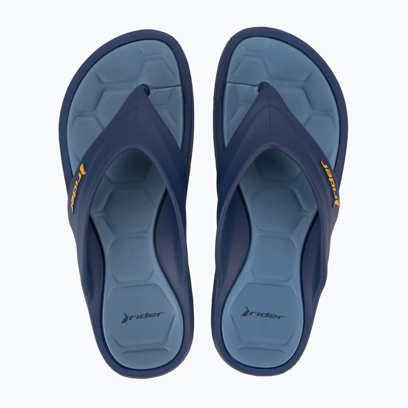 Men's Rider Cape XVIII flip flops blue/blue/yellow 9