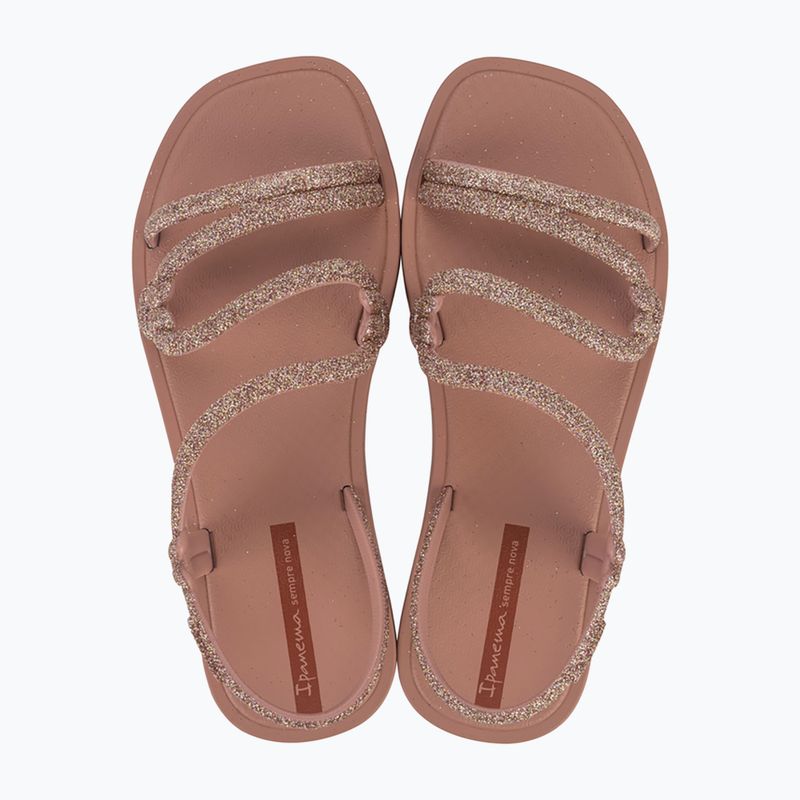 Women's sandals Ipanema Solar Glow Sand pink/glitter/brown tile 2