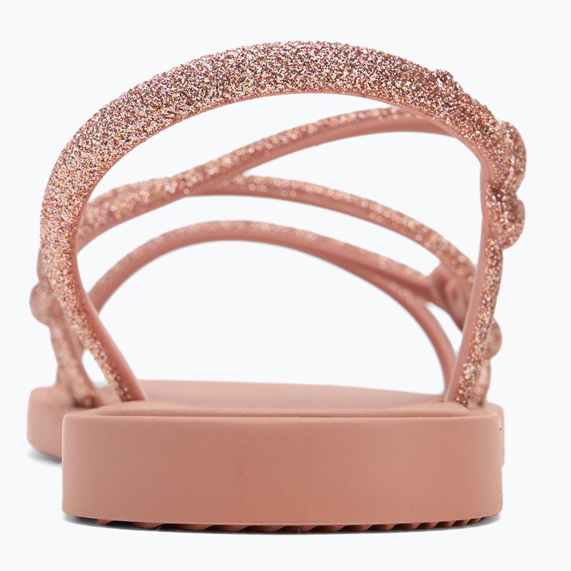 Women's sandals Ipanema Solar Glow Sand pink/glitter/brown tile 6