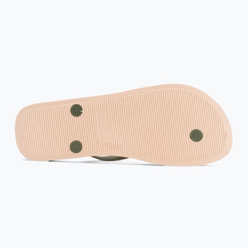 Women's slides Ipanema Verao Tropical beige/green 4