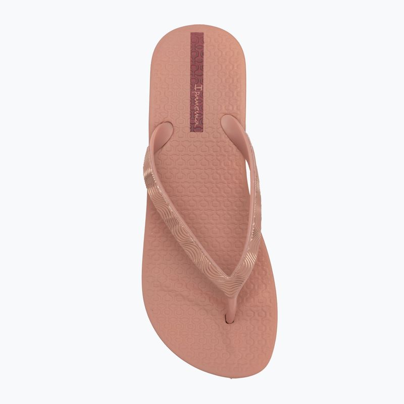 Women's Ipanema Mesh X Plat flip flops pink/pink/red 5
