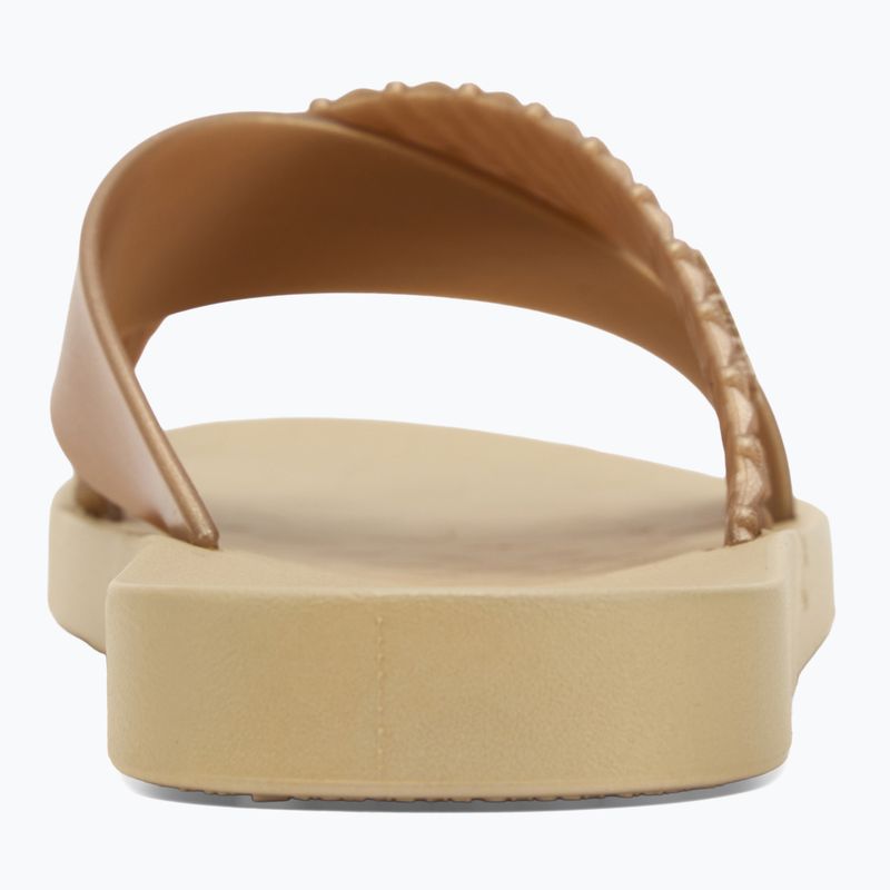 Women's slides Ipanema Sense Slide beige/gold 6