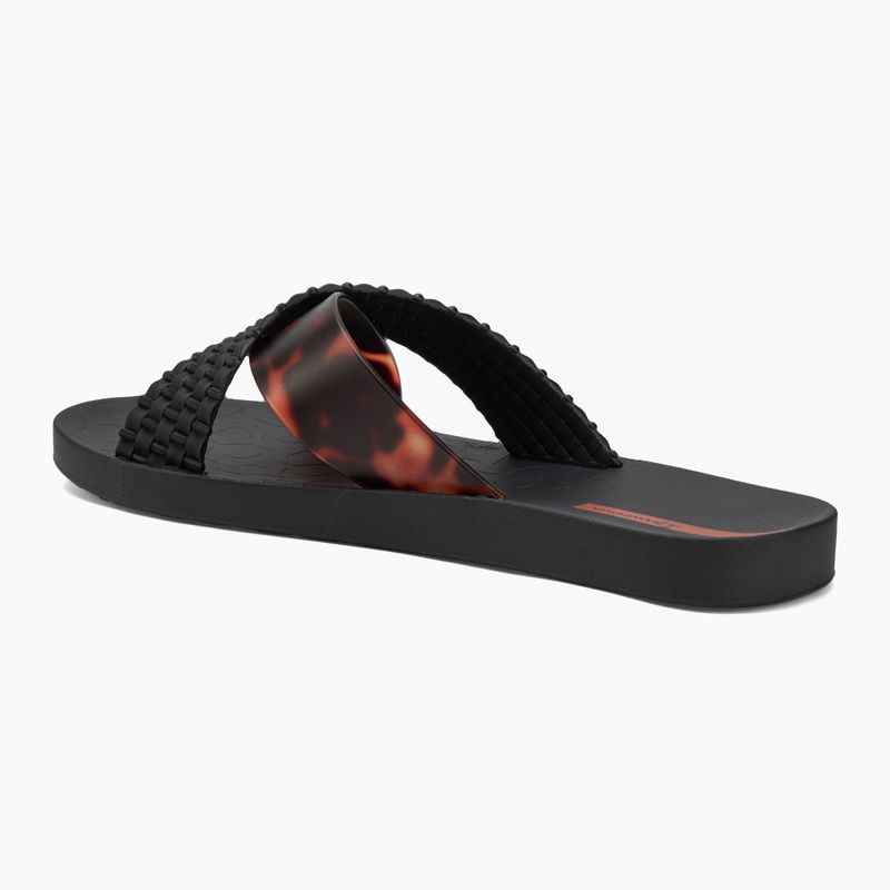 Women's Ipanema Sense Slide black/tortoiseshell flip-flops 3