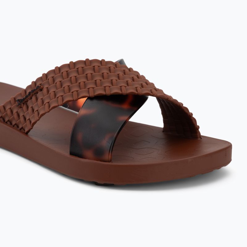 Women's slides Ipanema Sense Slide brown/turtle 7