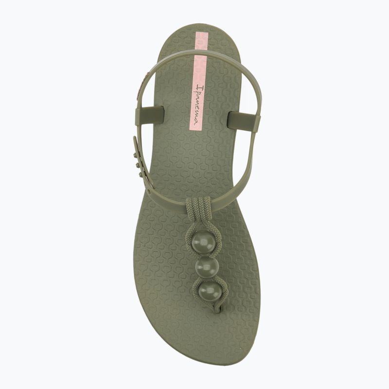 Women's Ipanema Class Conecta green/pink sandals 5