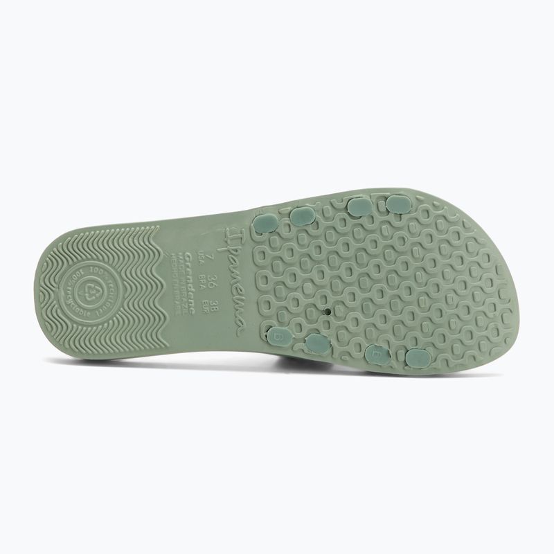 Ipanema women's Renda II flip-flops green/green/glitter green 4