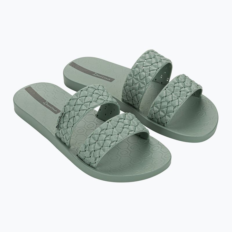 Ipanema women's Renda II flip-flops green/green/glitter green