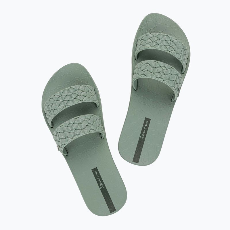 Ipanema women's Renda II flip-flops green/green/glitter green 3