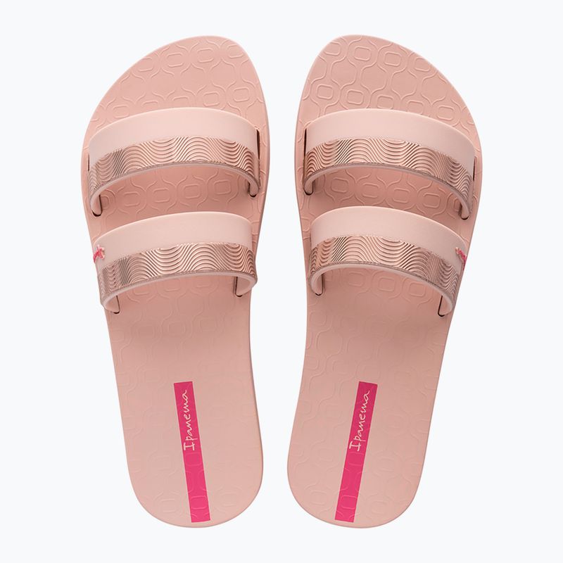 Women's Ipanema Mesh Slide pink/pink/rose flip-flops 2