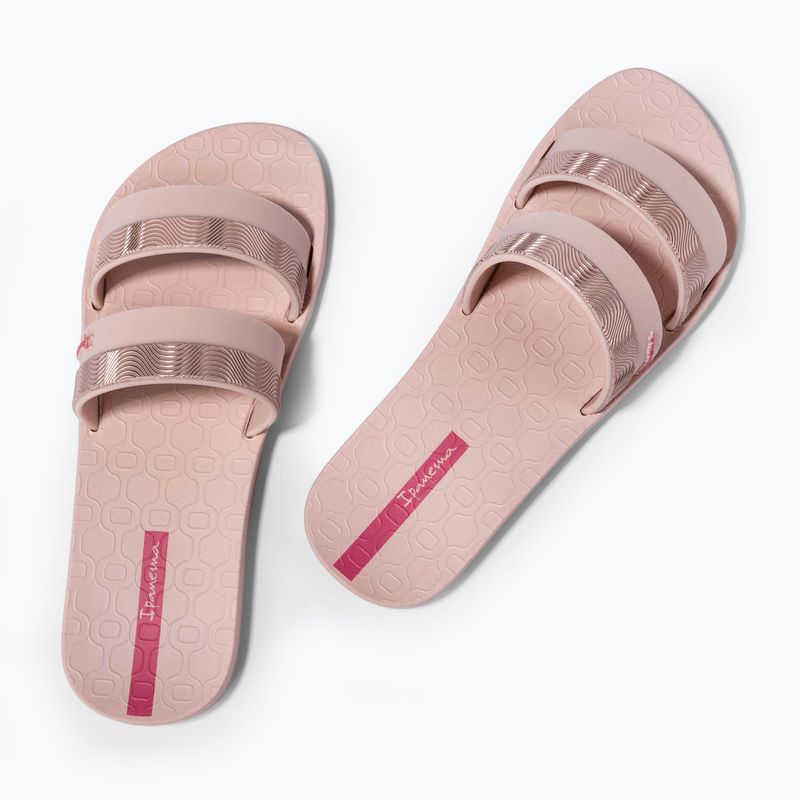 Women's Ipanema Mesh Slide pink/pink/rose flip-flops 3