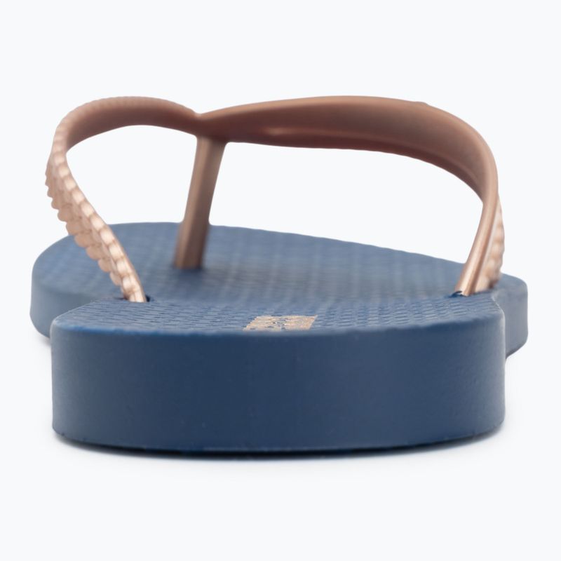 Women's flip-flops Ipanema Bossa blue/metallic pink 6