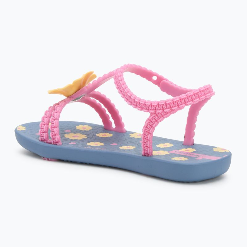 Ipanema Daisy Baby blue/pink/yellow sandals 3