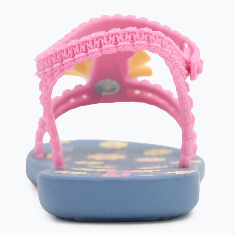 Ipanema Daisy Baby blue/pink/yellow sandals 6