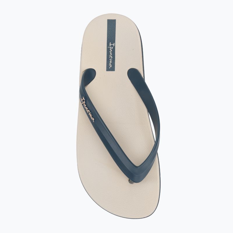 Men's Ipanema Anatomic Lapa beige/blue flip flops 5